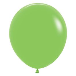 Key Lime Green Latex Balloons 18 Inch - 25 Count Pack - Image 1