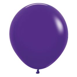 Violet Latex Balloons 18 Inch - 25 Count Party Pack - Image 1