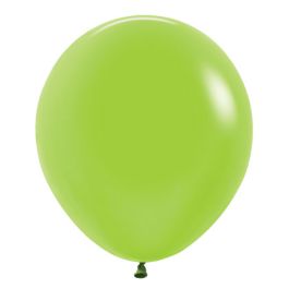 Neon Green Latex Balloons 18 Inch - 25-Pack - Image 1
