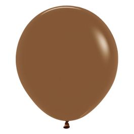 Coffee Latex Balloons 18 Inch - 25-Pack - Image 1
