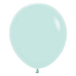 Pastel Green Balloon 18 Inch - 25 Count Bulk Pack - Image 1
