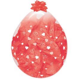Red Heart Latex Balloons 18 Inch - 25 Count Valentine's Day - Image 1