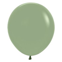 Eucalyptus Green Balloons 18 Inch Round - 25 Count - Image 1