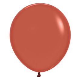 Terracotta Latex Balloons 18 Inch - 25-Count Bulk Pack - Image 1