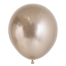 Champagne Latex Balloon 18 Inch - 15-Pack - Image 1