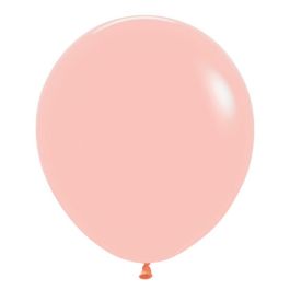 Pastel Matte Melon Balloons 18 Inch - 25 Count Bulk Pack - Image 1