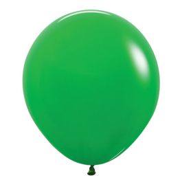 Shamrock Green Balloon 18 Inch Round - 25-Pack - Image 1