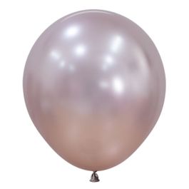 Pink Latex Balloons 18 Inch Round - 25-Count Bulk Pack - Image 1