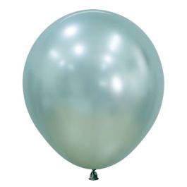 Cool Mint Latex Balloons 18 Inch - 25-Pack - Image 1