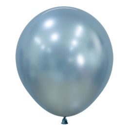 Arctic Blue Latex Balloons 18 Inch - 25-Pack Bulk - Image 1