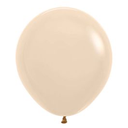 Pastel Nude Latex Balloons 18 Inch - 25 Count - Image 1