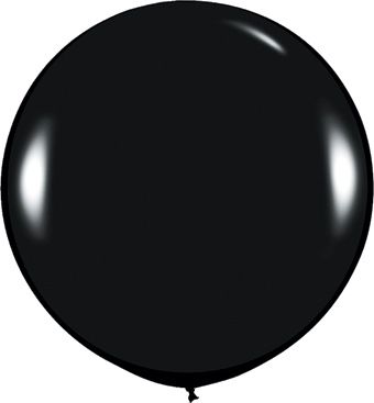 Black Balloon 18 Inch - Party Supplies - Image 1