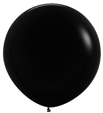 Black Balloon 18 Inch - Party Supplies - Image 1