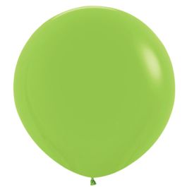 Key Lime Latex Balloons 3 Inch - 10-Pack - Image 1