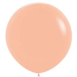 Peach Blush Latex Balloons 3 Inch - 2-Pack - Image 1