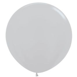 Metallic Silver Balloons 3 Inch - 2-Pack - Image 1