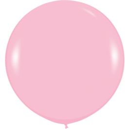 Pink Balloons 3 Inch Round - 10-Pack - Image 1