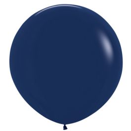 Navy Blue Latex Balloons 3 Inch - Pack of 10 - Image 1