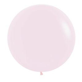 Pastel Pink Balloons 3 Inch Round - 10-Pack - Image 1