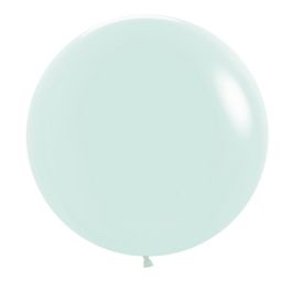 Pastel Matte Green Latex Balloons 3 Inch - 2-Pack - Image 1