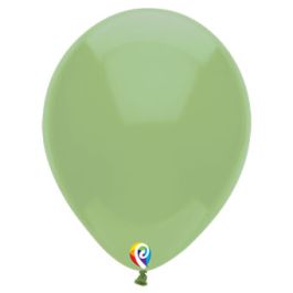 Sage Cactus Balloons 12 Inch - 50-Pack Bulk Latex - Image 1