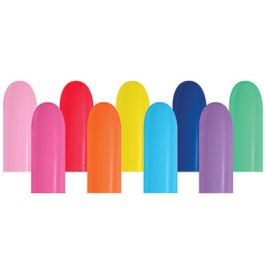 260B Sempertex Twisting Balloons - Assorted Colors, 100-Pack - Image 1