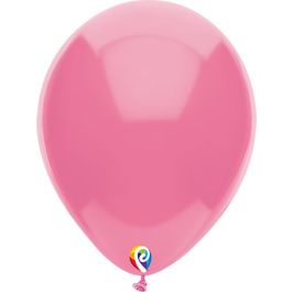 Hot Pink Balloons 12 Inch Round - 15-Pack Bulk Latex - Image 1
