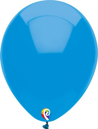 Ocean Blue Balloons - 5-Pack - Image 1