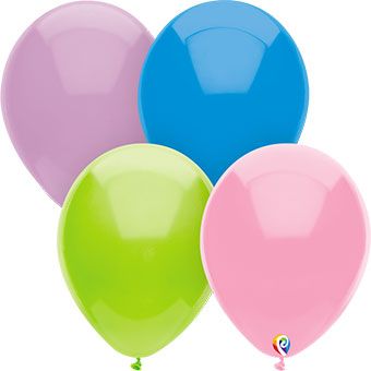 Pastel Balloons - 5-Pack - Image 1