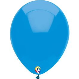 Ocean Blue Latex Balloons 12 Inch - 50-Pack - Image 1