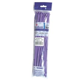 Lilac Twisting Balloons 260 Size - 50 Count for Balloon Animals - Image 1