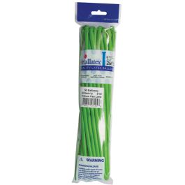Key Lime Green 260 Twisting Balloons - 50 Count - Image 1