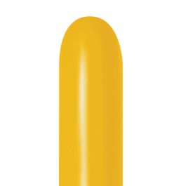 Honey Yellow 160B Sempertex Twisting Balloons - 100-Pack - Image 1