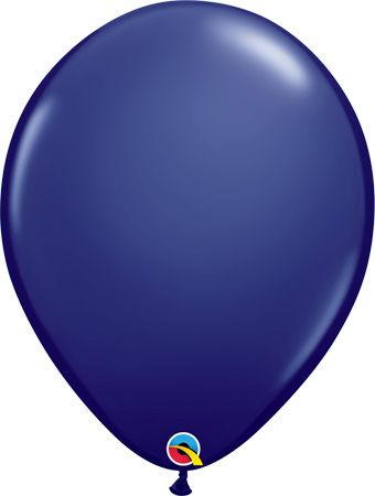 Navy Blue Balloon - Bag of 50 - Image 1