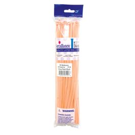 Peach Blush 260 Twisting Balloons - 50 Count Pack - Image 1