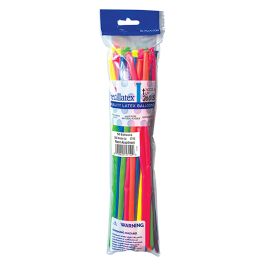 Assorted Neon Twisting Balloons 260 - 50 Count - Image 1