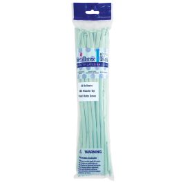 Pastel Matte Green Twisting Balloon 260 - 50-Pack - Image 1