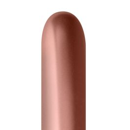 Rose Gold 260 Twisting Balloons - 50 Count - Image 1