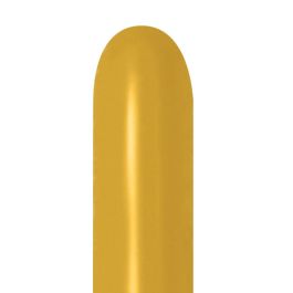 Mustard Yellow 260 Twisting Balloons - 50 Count Pack - Image 1
