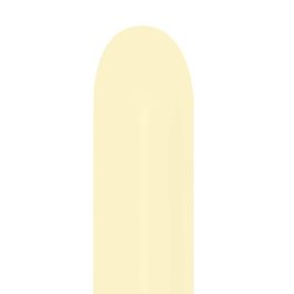 Pastel Yellow 260 Modeling Balloons - 50-Pack - Image 1