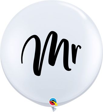 Mr. Balloon 36" - Wedding & Party Decor - Image 1