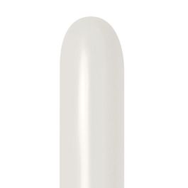 Pastel Dusk Cream 260 Twisting Balloons - 50 Count - Image 1