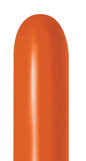 Sunset Orange Balloons - 3-Pack - Image 1