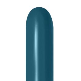 Deep Teal 260 Modeling Balloons - 50 Count - Image 1