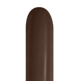 Chocolate Brown 360B Sempertex Twisting Balloon - 50 Count - Image 1