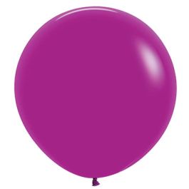 Purple Orchid Latex Balloons 24 Inch - 10-Pack - Image 1
