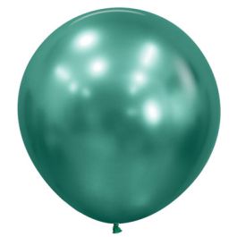 Aurora Green Balloons 24 Inch Round - 10-Count Bulk Pack - Image 1