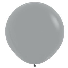 Urban Grey Balloons 24 Inch - 10-Pack - Image 1