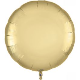 Gold Foil Balloon 36 Inch Round Shape | Luxury Party Decor - Image 1