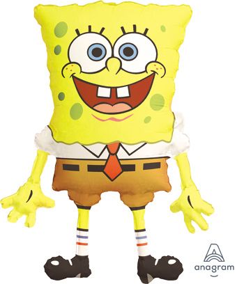 SpongeBob Balloon 28" - 3-Pack - Image 1